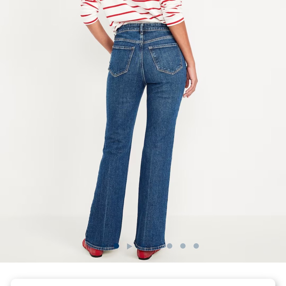 Old Navy Blue Flare Women's Jeans